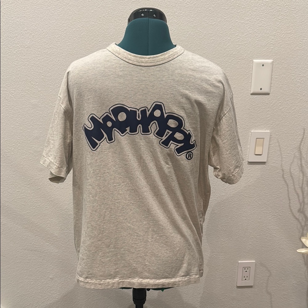 Madhappy Burst Cotton Jersey Tee Oatmeal L